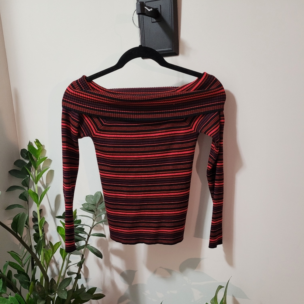 SIZE S.  FOREVER 21 off the shoulder long sleeve sweater.